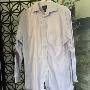 Jos. A. Bank Light Lavender Men’s Dress Shirt - Button-Up